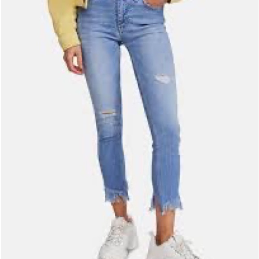 Free People Great Heights High Rise Skinny Jeans
